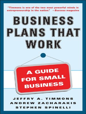 cover image of Business Plans that Work